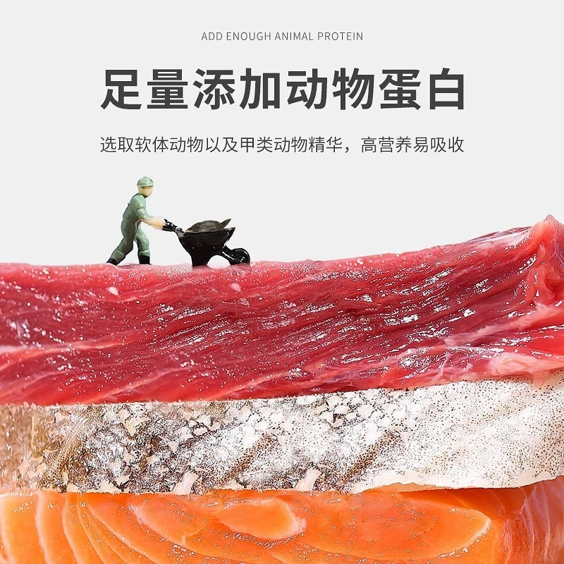 意牌小型鱼贴片鱼食孔雀鱼饲料热带鱼金鱼灯鱼饲料通用型小型鱼粮