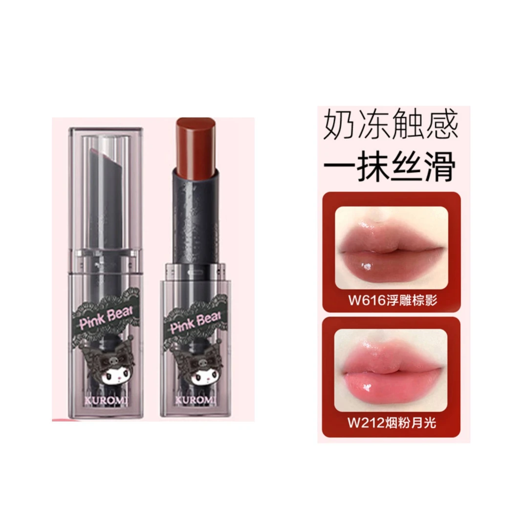 皮可熊酷洛米美乐蒂奶冻护唇精华口红联名不掉色显白皮克熊唇釉