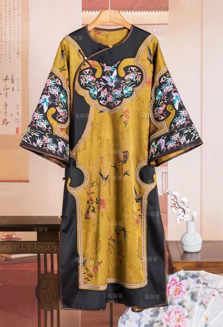 【美锦家】称心如意刺绣袍子242569