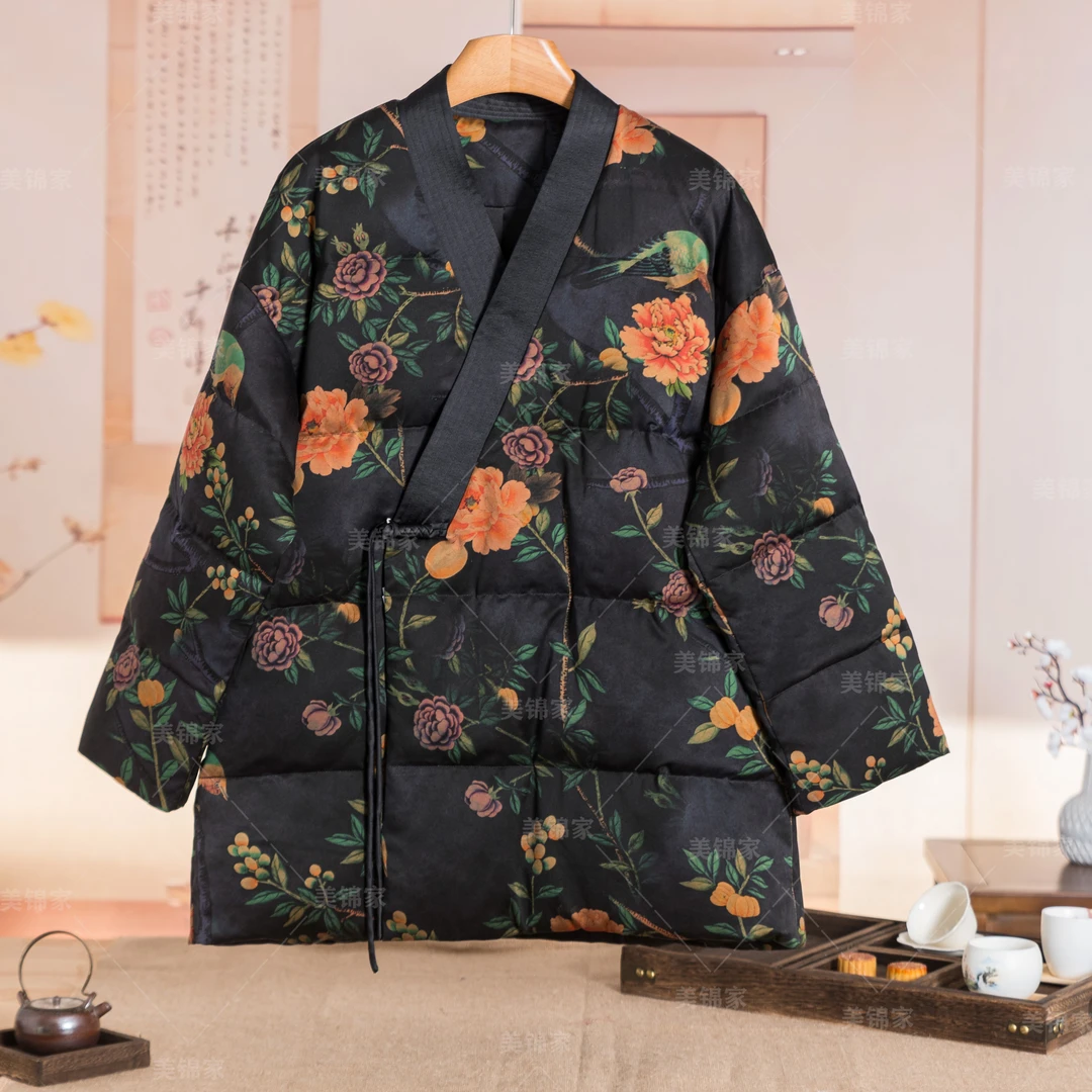 241号【美锦家】新中式女款冬季羽绒服242240/242237