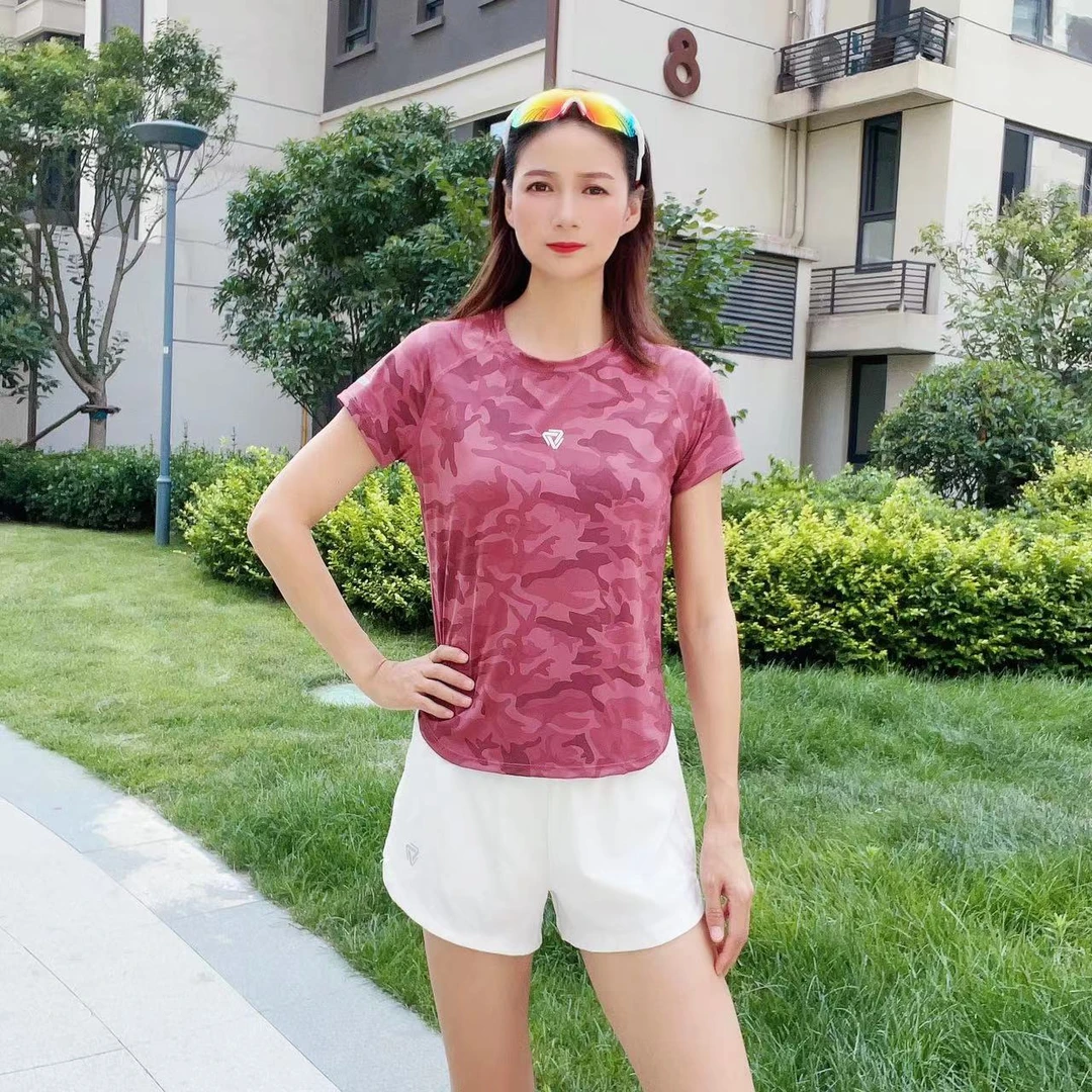 【科里芙】新款健身衣女显瘦训练t恤夏季晨跑步专业运动透气短袖