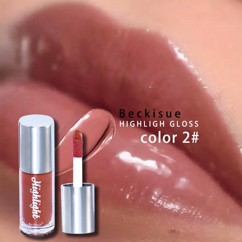 【新疆包邮】奶油高光唇彩Beckisue水光镜面唇釉嘟嘟唇口红
