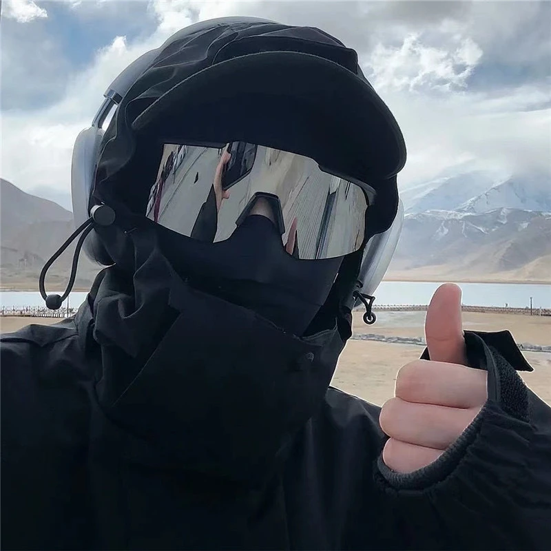 【新疆包邮】户外登山骑行防护墨镜男水银反光运动跑步防风自行车