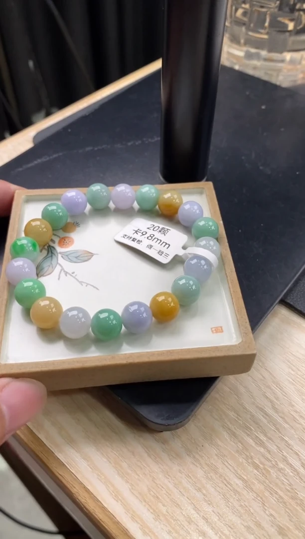 【闪购商品】翡翠手链未镶嵌天然翡翠手串901