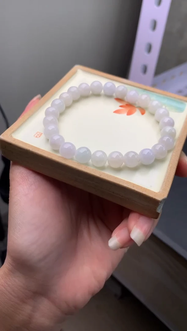 【闪购商品】翡翠手链未镶嵌天然翡翠手串035