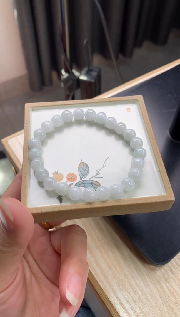 【闪购商品】翡翠手链未镶嵌天然翡翠手串2214