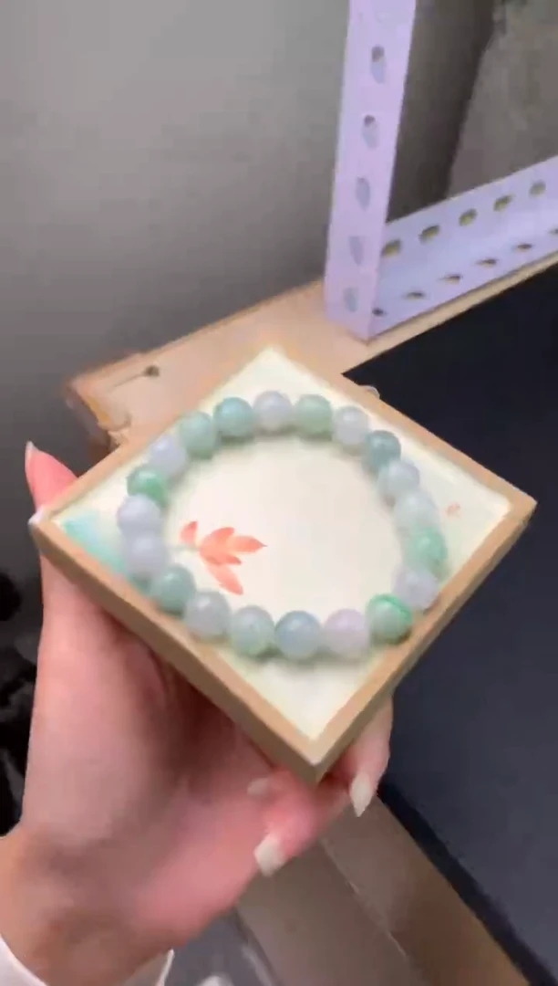 【闪购商品】翡翠手链未镶嵌天然翡翠手串1