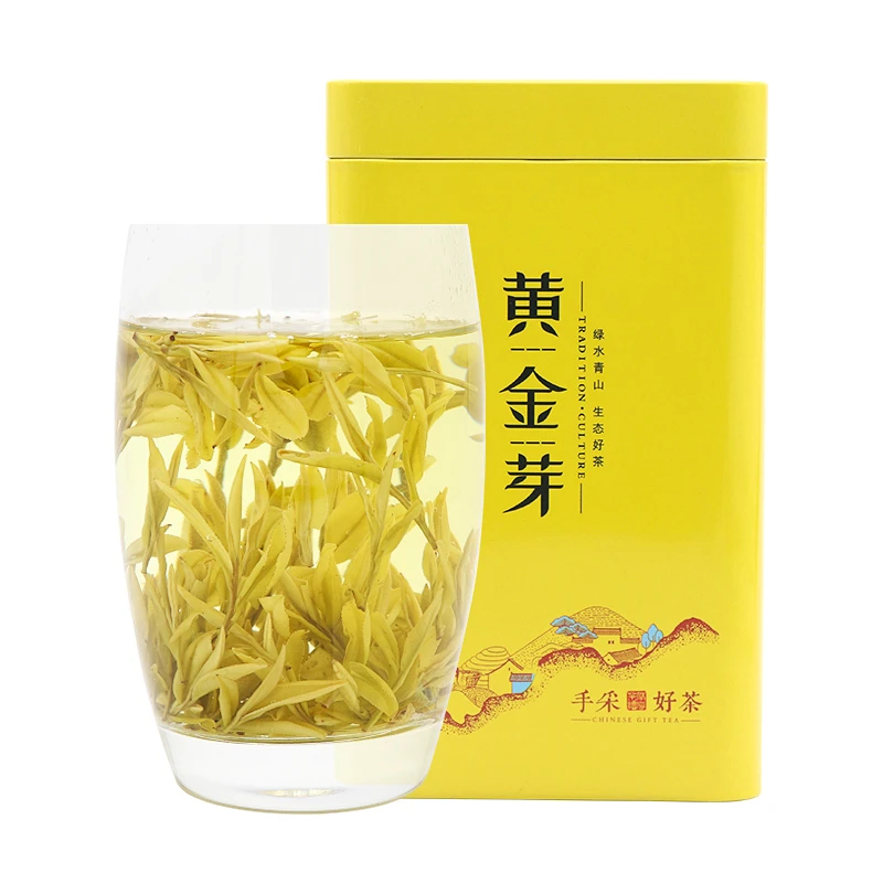 黄金芽茶叶特级明前正宗鲜爽甄选绿茶2025年新茶春茶送礼官方正品