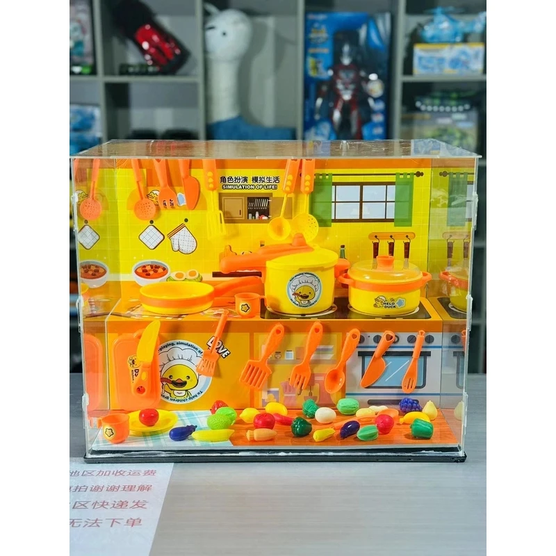 广   正版小黄鸭30件套[含展示柜发货款式随机] [电商包装]