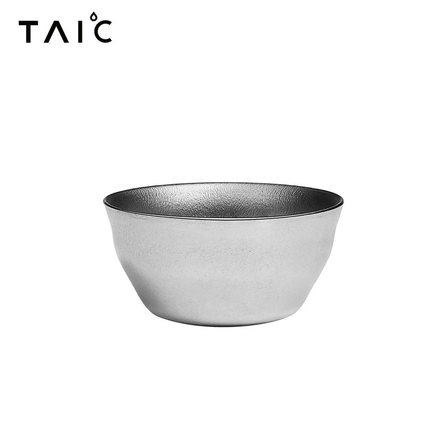 TAIC太可纯钛玲珑杯50ml金银蓝紫红颜色随机
