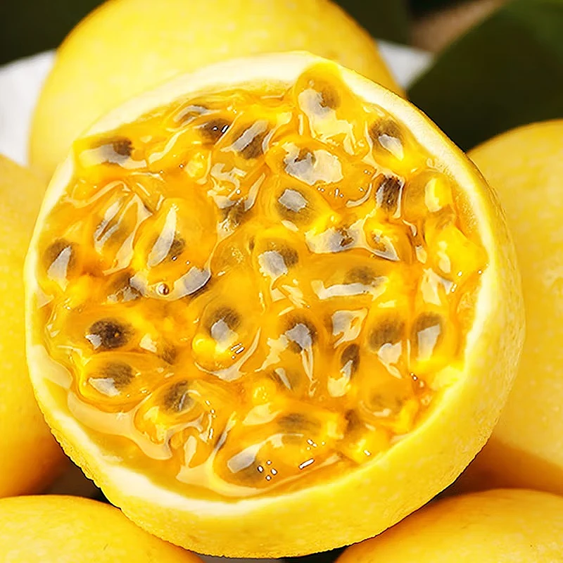 广西钦蜜9号黄金百香果原产地直发特纯甜特级鲜果香甜热情果