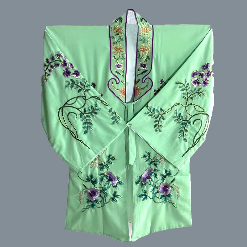 花旦女披戏曲古装戏服豫剧越剧好绉女披小姐服装