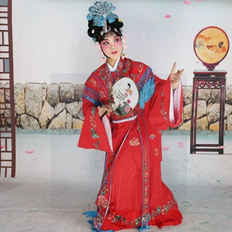 戏曲舞台演出服装京剧豫剧丫鬟小姐宫装古装衣仙女闺门旦花旦服装