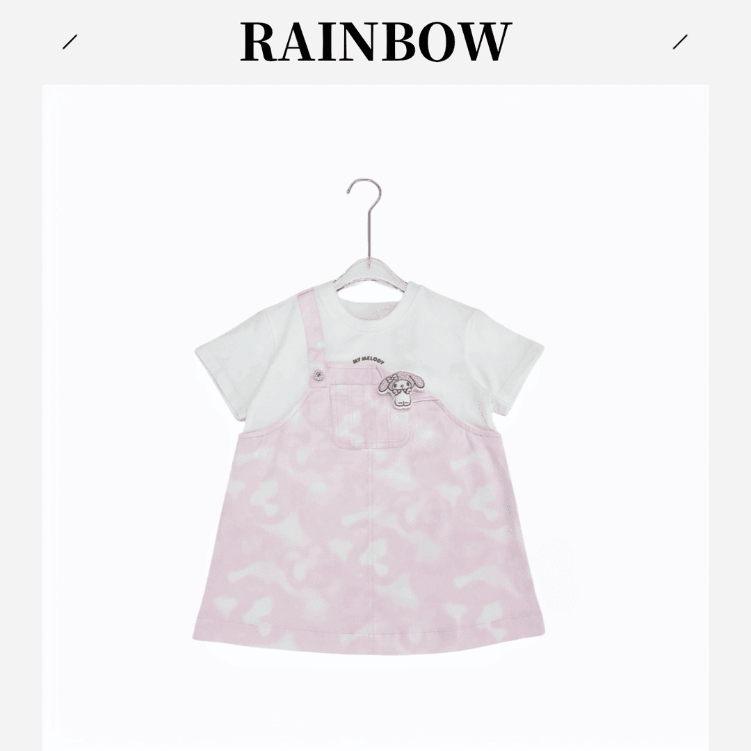 [夏]儿童休闲假两件连衣裙R9108