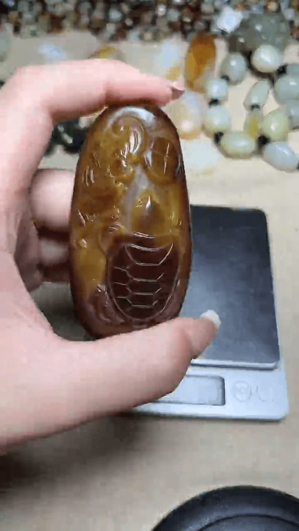 【闪购商品】和田玉（糖玉）颈饰未镶嵌1