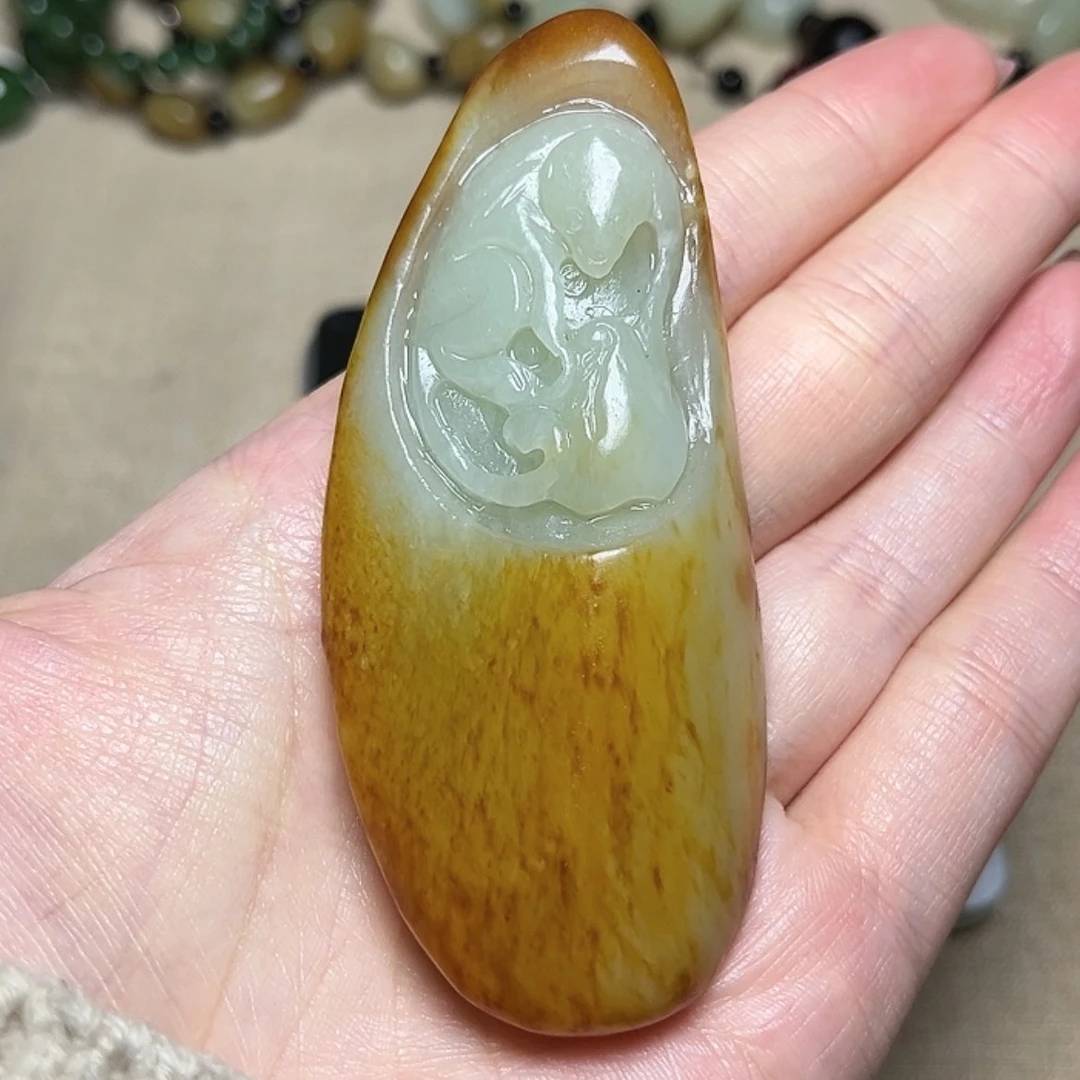 【闪购商品】和田玉（糖玉）颈饰未镶嵌