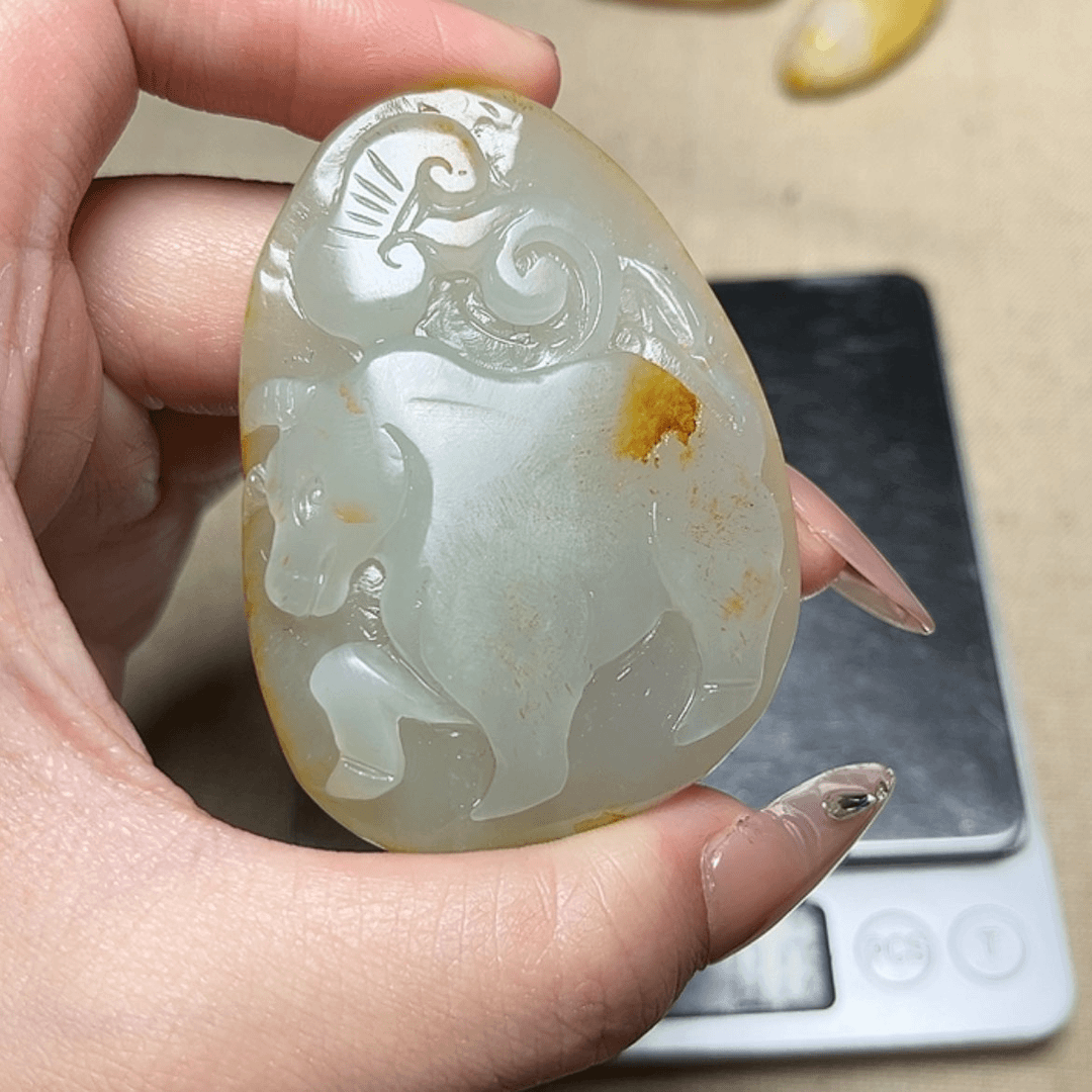 【闪购商品】和田玉（糖玉）颈饰未镶嵌