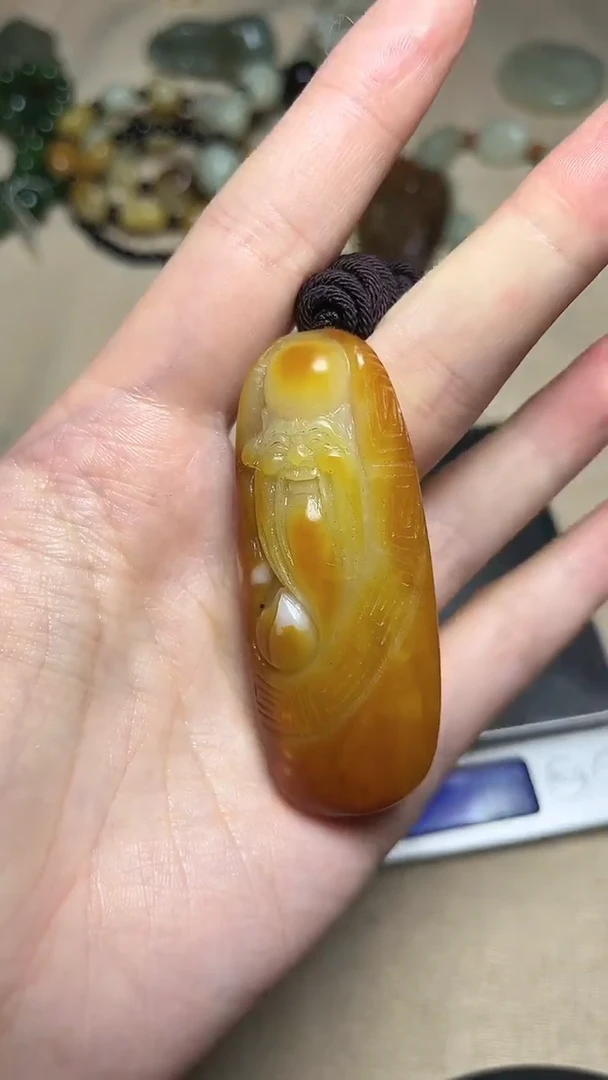 【闪购商品】和田玉（糖玉）颈饰未镶嵌1