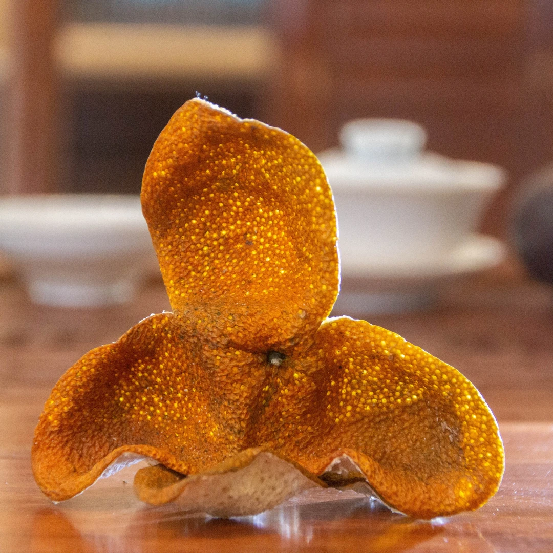 【2022年天马圈枝二红皮】新会源产大红皮陈皮干茶叶养生茶饮