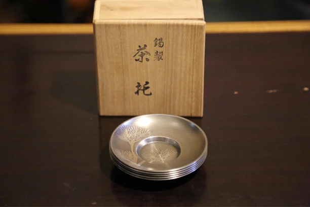 特惠 日本古美术 乾茂号锡托5客