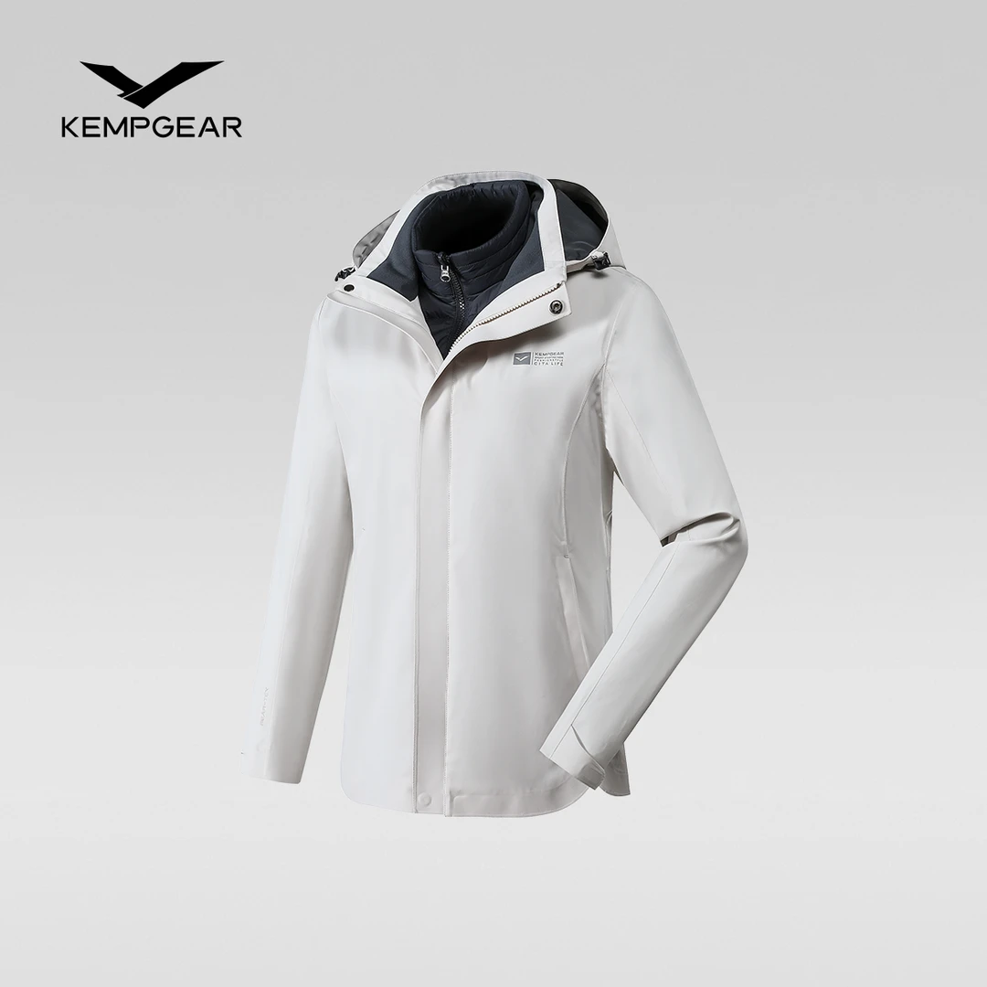 凯蒙戈尔女款冬季三合一冲锋衣户外防水防风保暖透气运动2037091