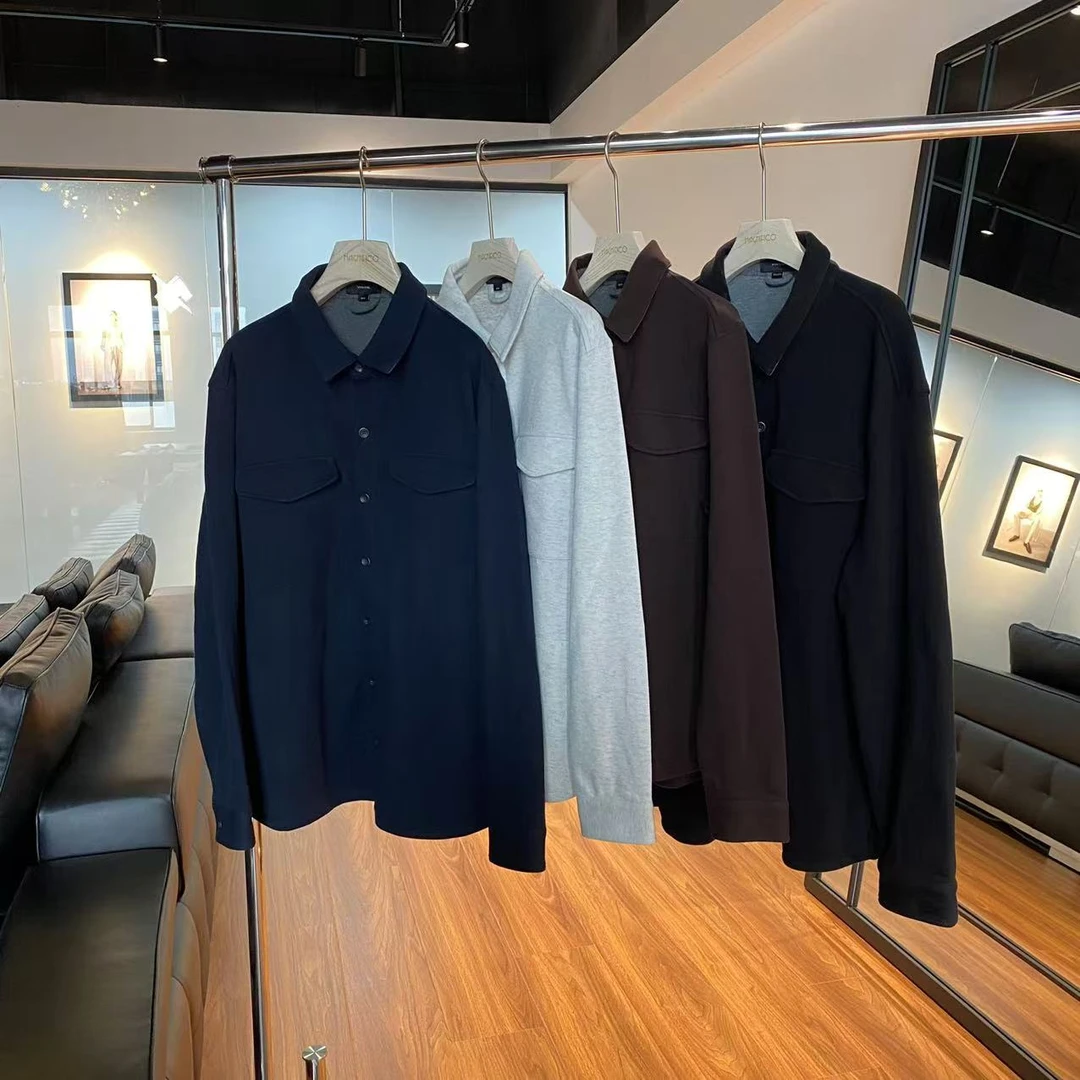 MNFK 男女同款 2025年 出口订单 四色衬衫 CS0497