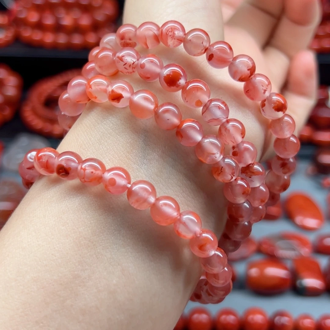 南红玛瑙配饰未镶嵌7➕m