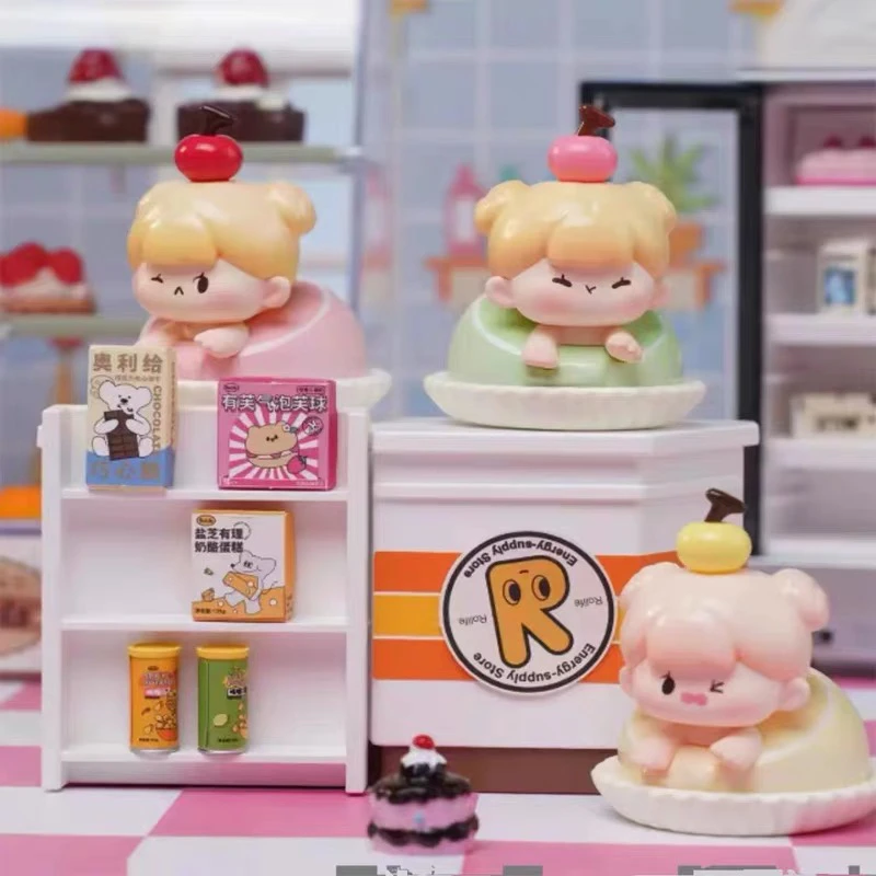夏日甜品站系列萌粒盲盒（直播拆）