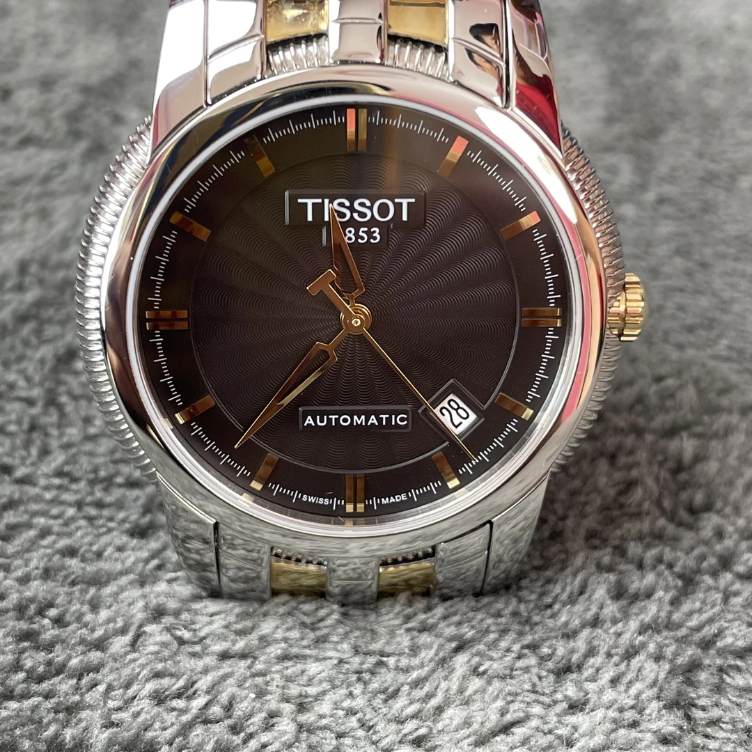 95新 Tissot/天梭 经典/男士/自动机械精钢39mm原装带盒