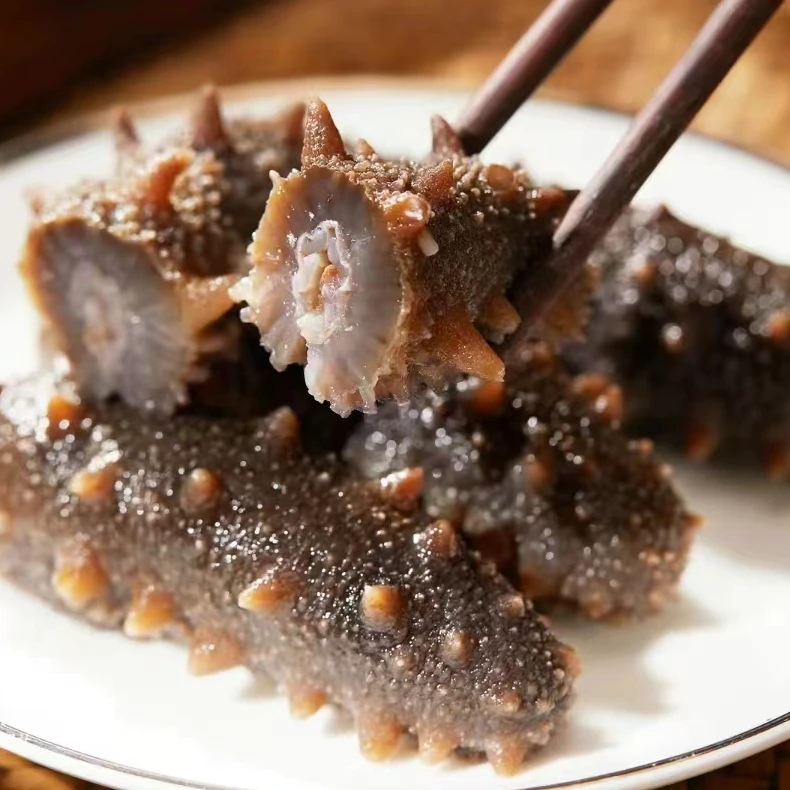 11-12头[蒸食海参]大连辽刺身即食海参解冻食用营养Q弹500g