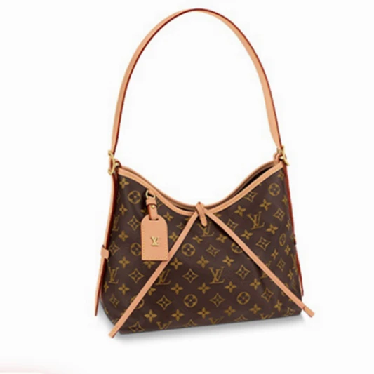 全新未使用 LouisVuitton/路易威登 Carryall老花 小号  原盒尘袋