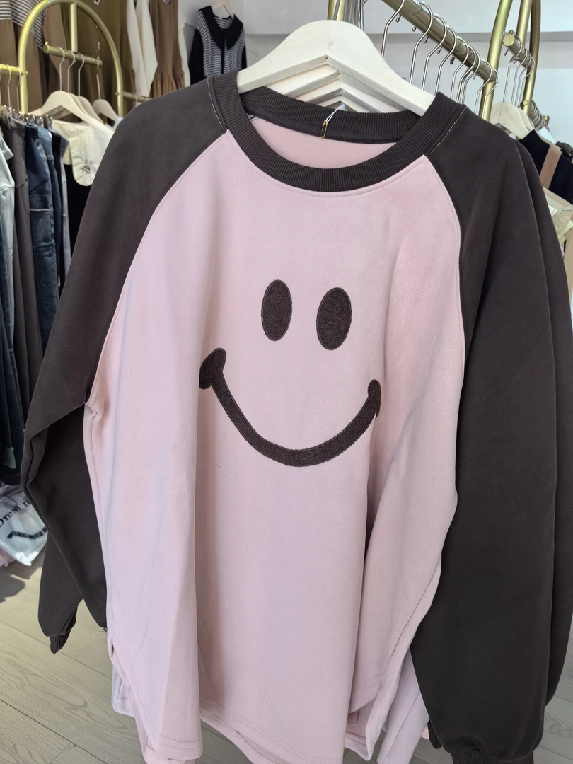 女款卫衣加绒纯棉时尚圆领加厚卡通休闲