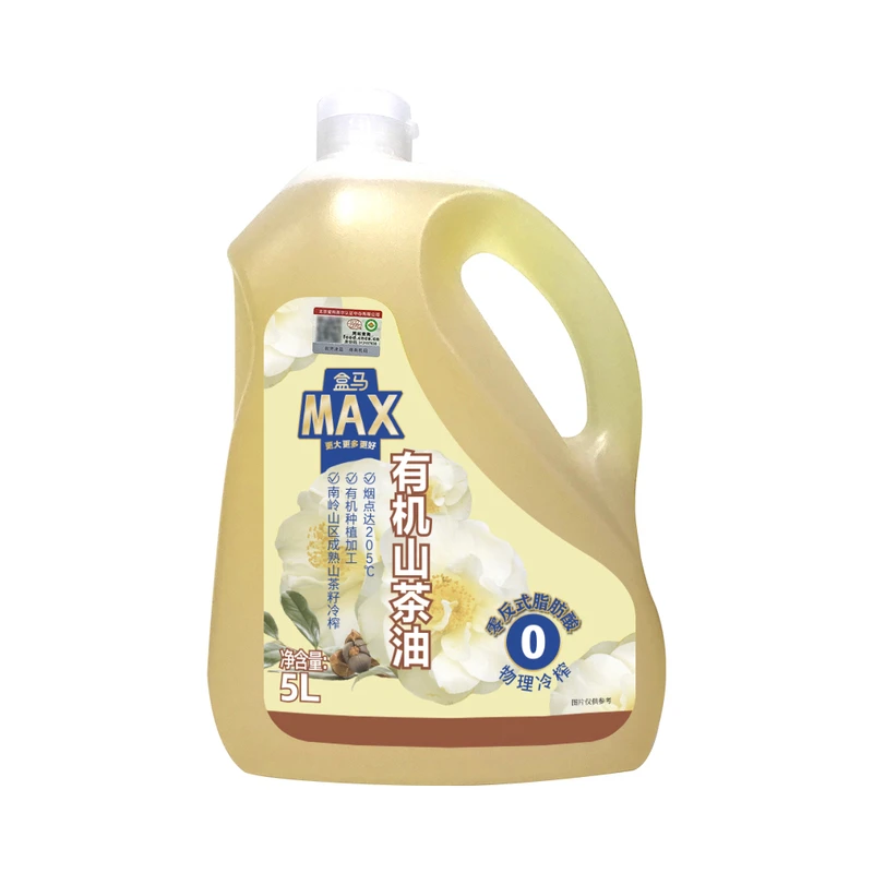 盒马MAX 有机山茶油(0反式脂肪酸) 5L