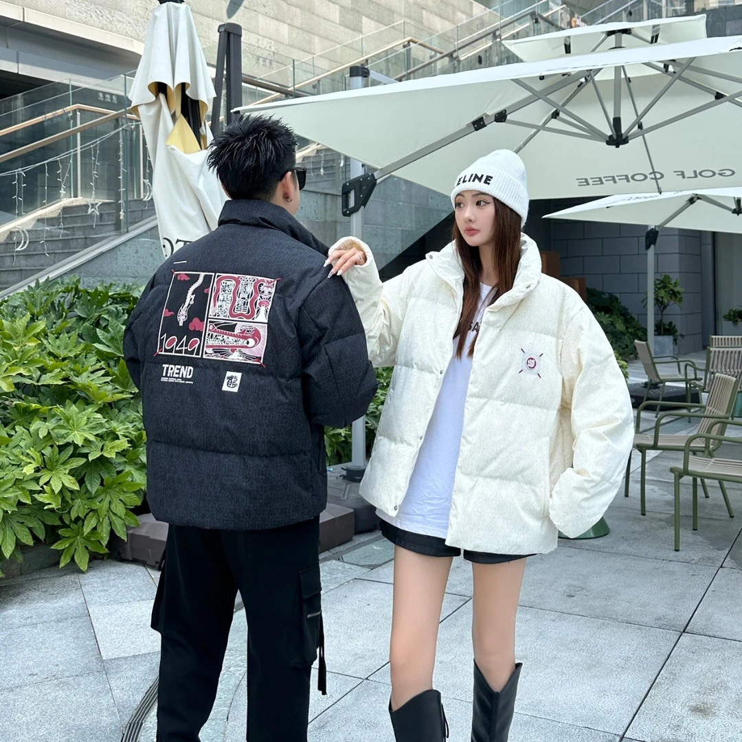 TUCANO/啄木鳥国潮风防寒服男款加厚保暖潮流男装羽宽松冬季外套