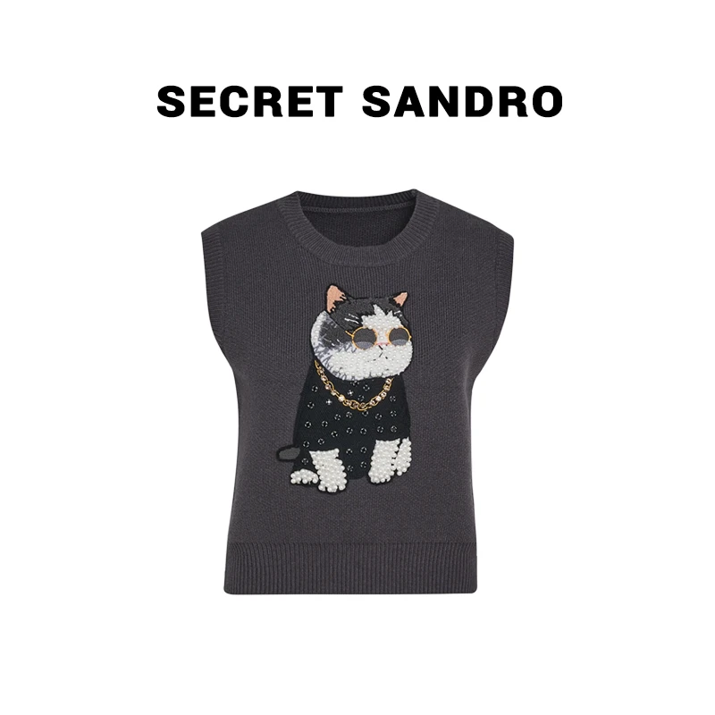 【酷猫】【多娜&Secret Sandro粉丝专享】毛衣 M83213722N