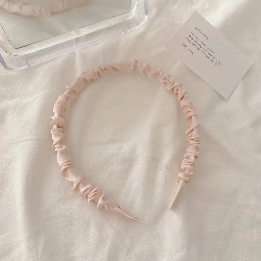 030气质韩版发箍森系洗脸发箍头饰发饰压发发箍女防滑折叠发箍男