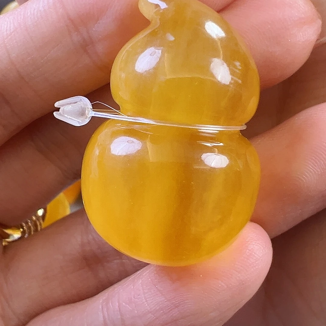 琥珀颈饰未镶嵌蜜蜡