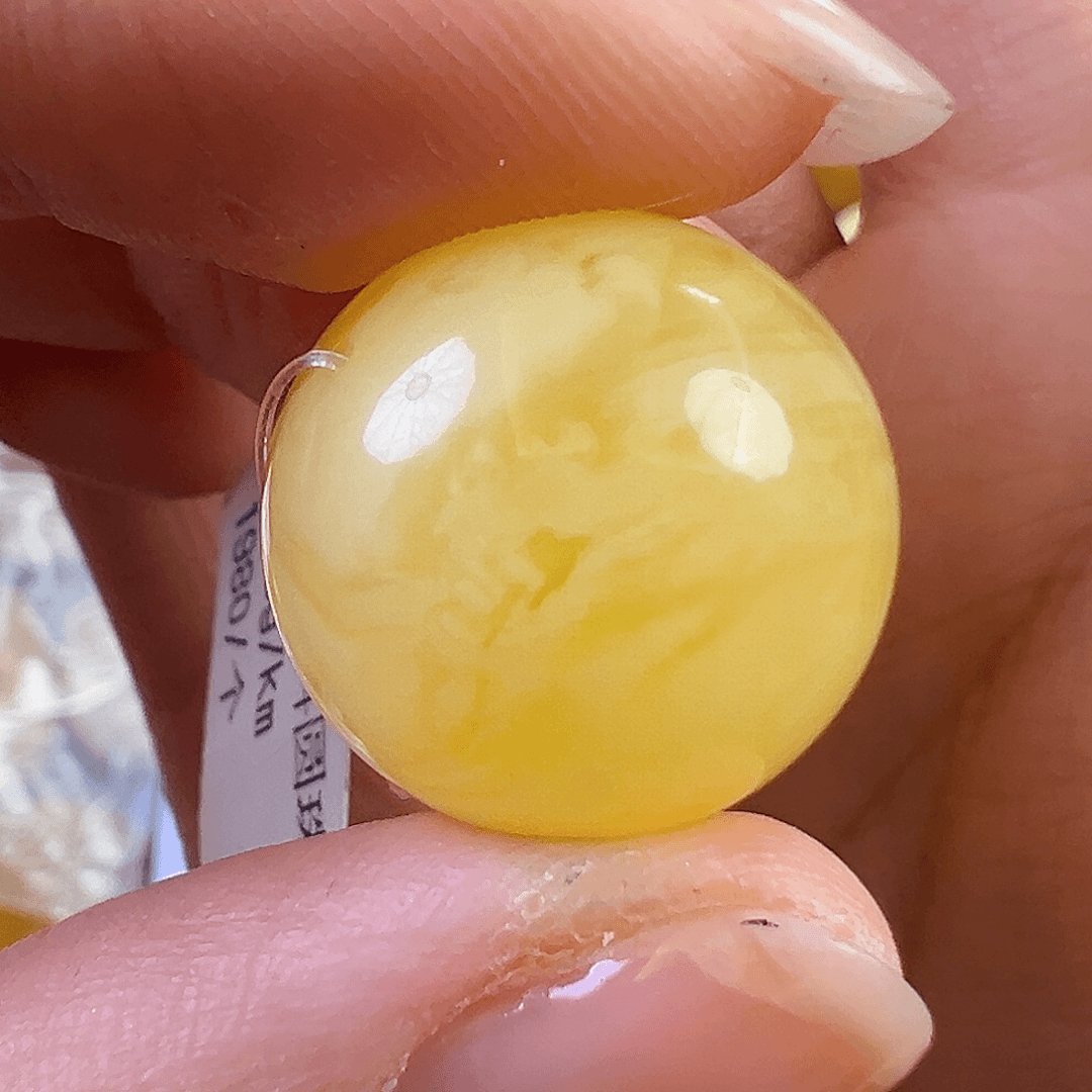 琥珀裸石未镶嵌蜜蜡