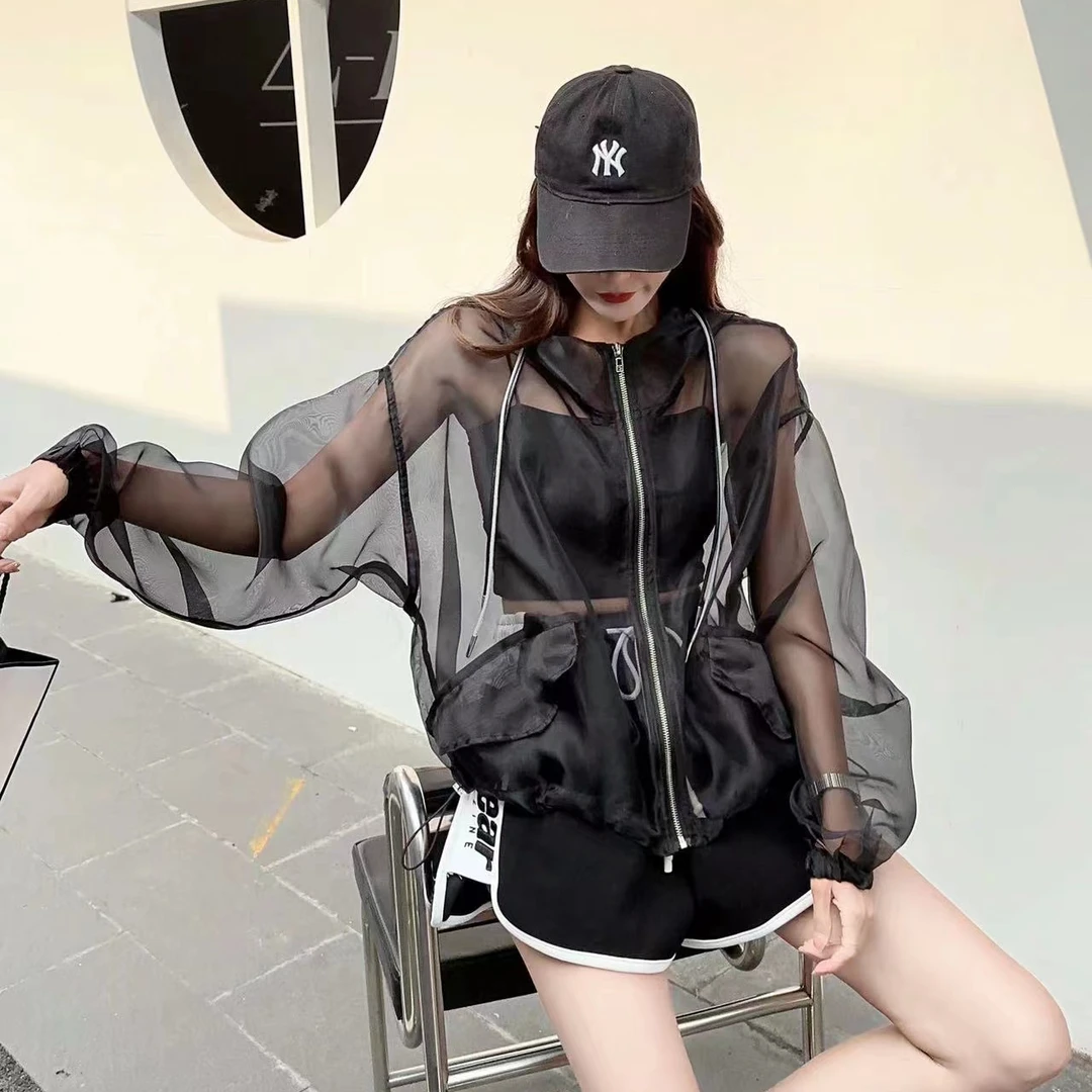 【P001-P200】韩版衬衫显瘦长袖短款时尚休闲百搭夏季韩版衬衫显瘦