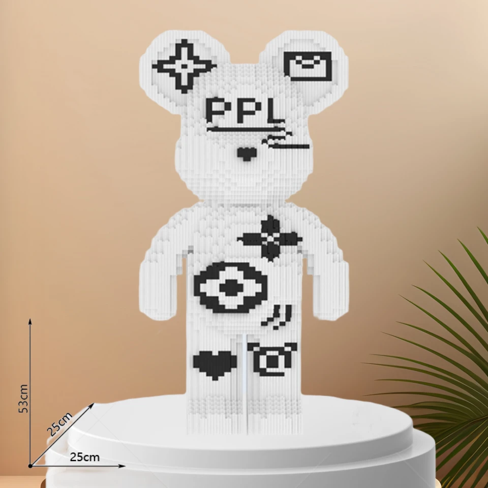 25*25*50【超白熊】男孩礼物六一节日礼物生日个性积木玩具热搜奥特