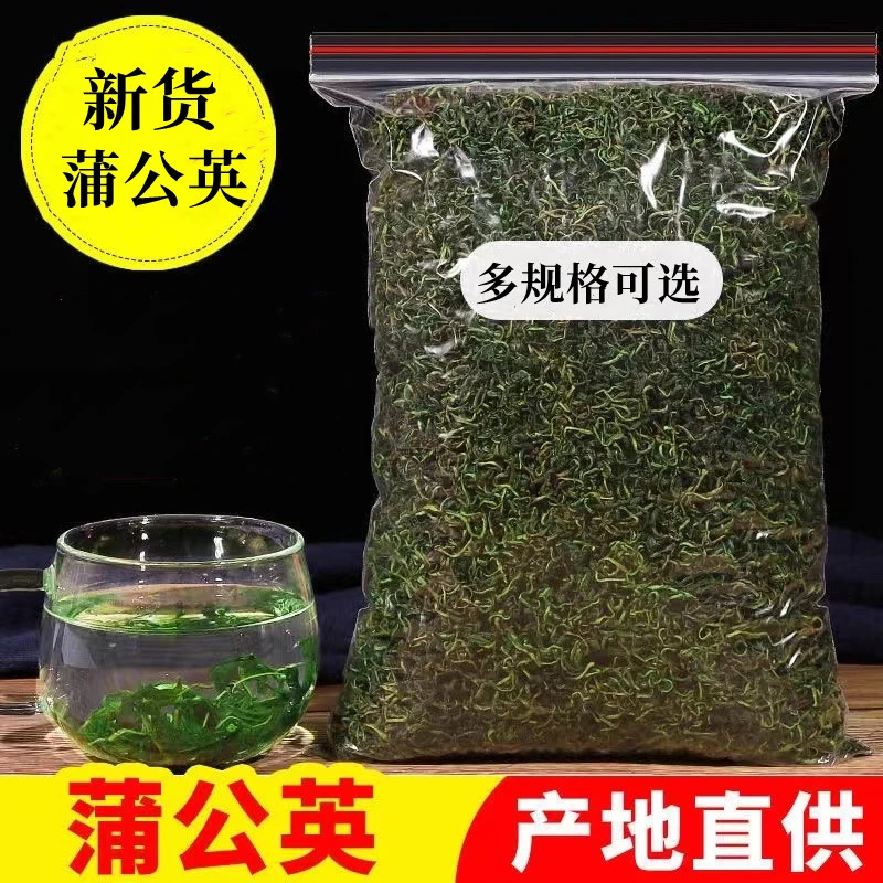 蒲公英茶叶长白山新货正品不带根婆婆丁叶茶配金银花菊花组合花茶