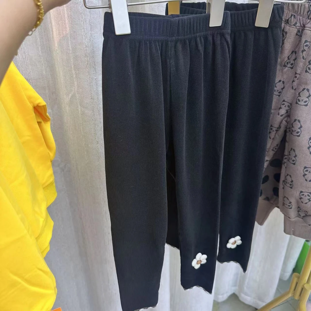 女宝宝秋款打底花花小裤