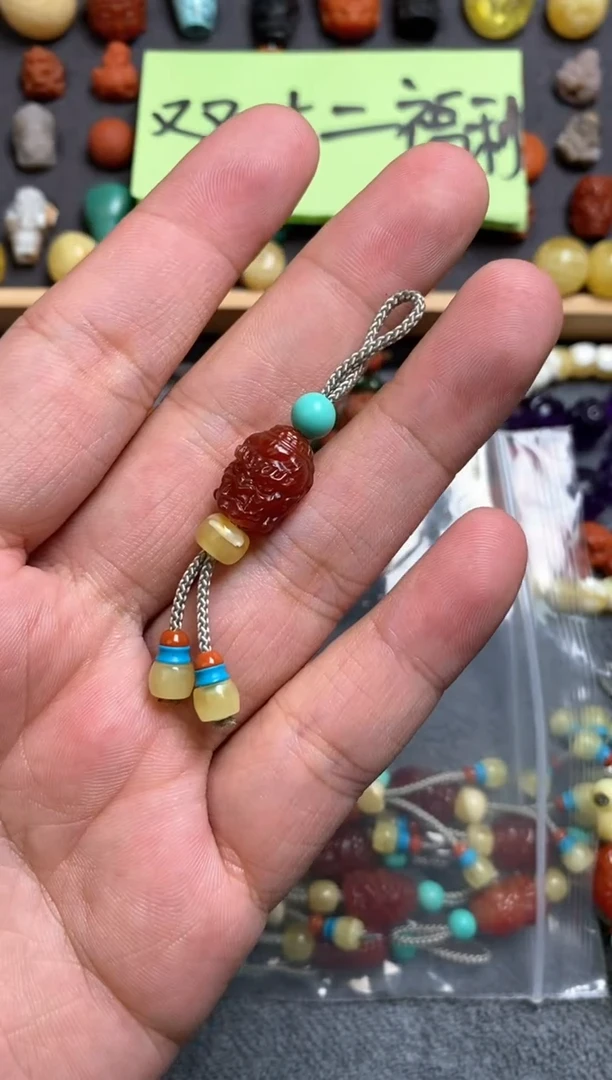 【闪购商品】玛瑙/玉髓珠宝奇石未镶嵌11mm一念之间
