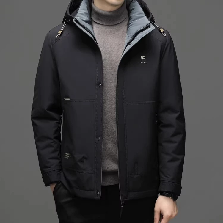 JEEPSPIRIT羽绒服男士2024年新品冬季保暖外套