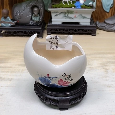 陶瓷20CM以下陶瓷花盆浮力