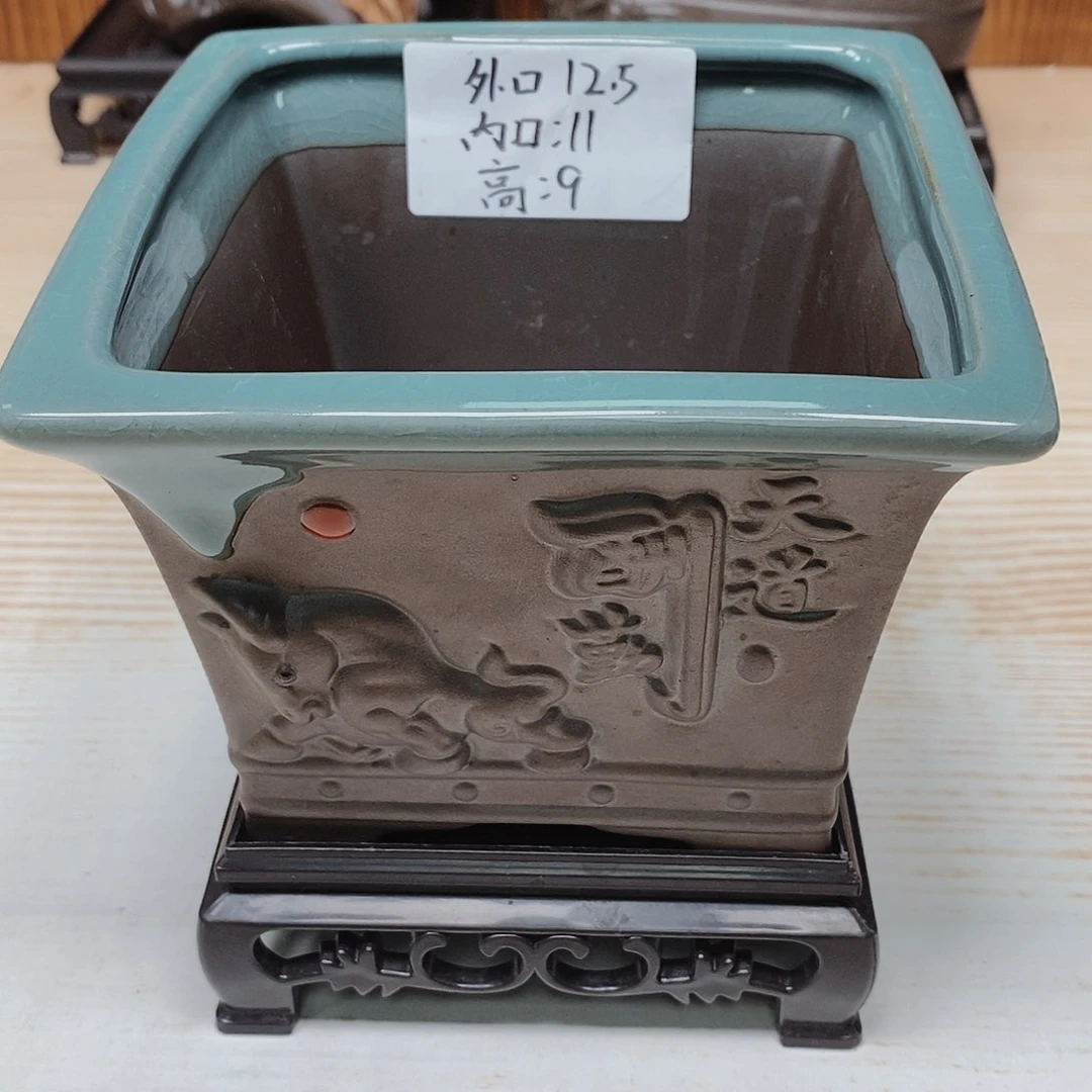 陶瓷20CM以下陶瓷花盆浮力
