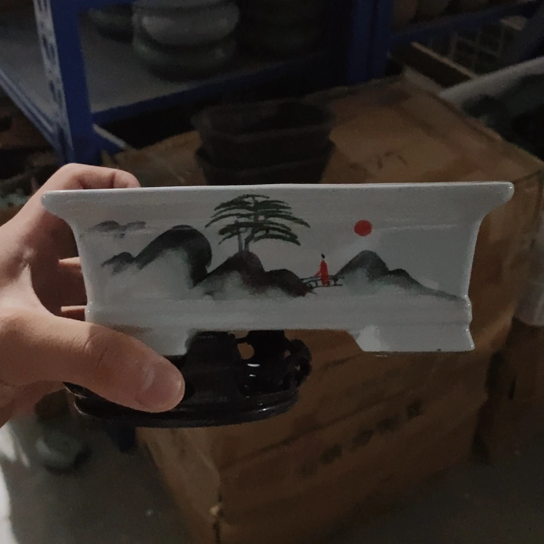 陶瓷20CM以下陶瓷花盆浮力