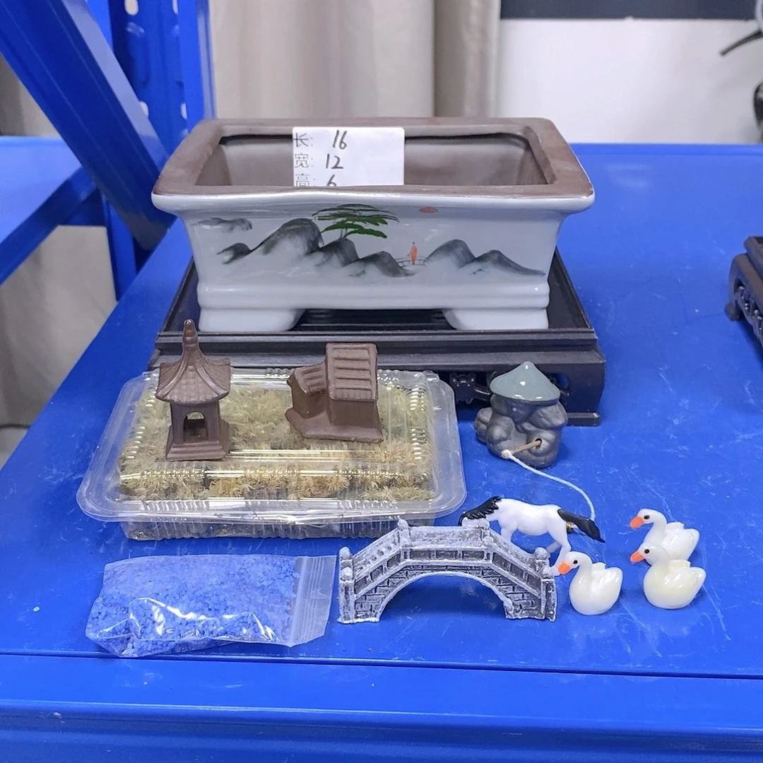陶瓷20CM以下陶瓷花盆浮力