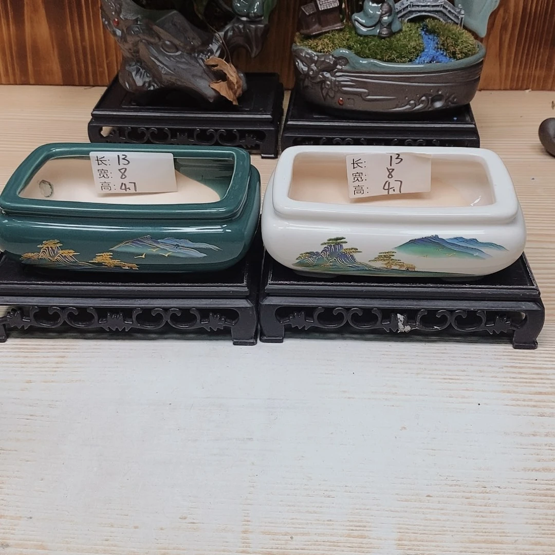 陶瓷20CM以下陶瓷花盆浮力