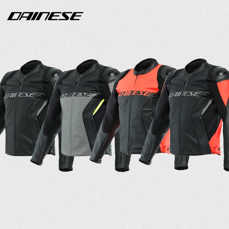 DAINESE 丹尼斯皮衣 RACING 4钛合金机车夹克赛车机车骑行服上衣